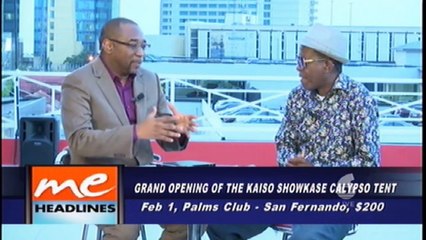 Grand Opening of the Kaiso Showkase Calypso Tent