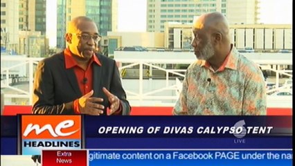 Opening of Divas Calypso Tent