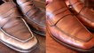 How $700 Ferragamo loafers are professionally restored