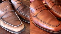 How $700 Ferragamo loafers are professionally restored