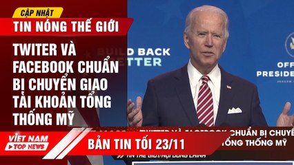 Twiter và Facebook chuẩn bị chuyển giao tài khoản TỔNG THỐNG MỸ | VIETNAM TOP NEWS