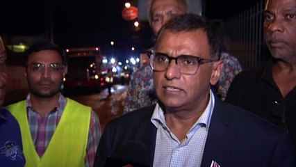 Resident Speaks About Road Paving In El Socorro