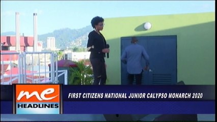 8 - National Junior Calypso Monarch 2020 - Sharissa Camejo