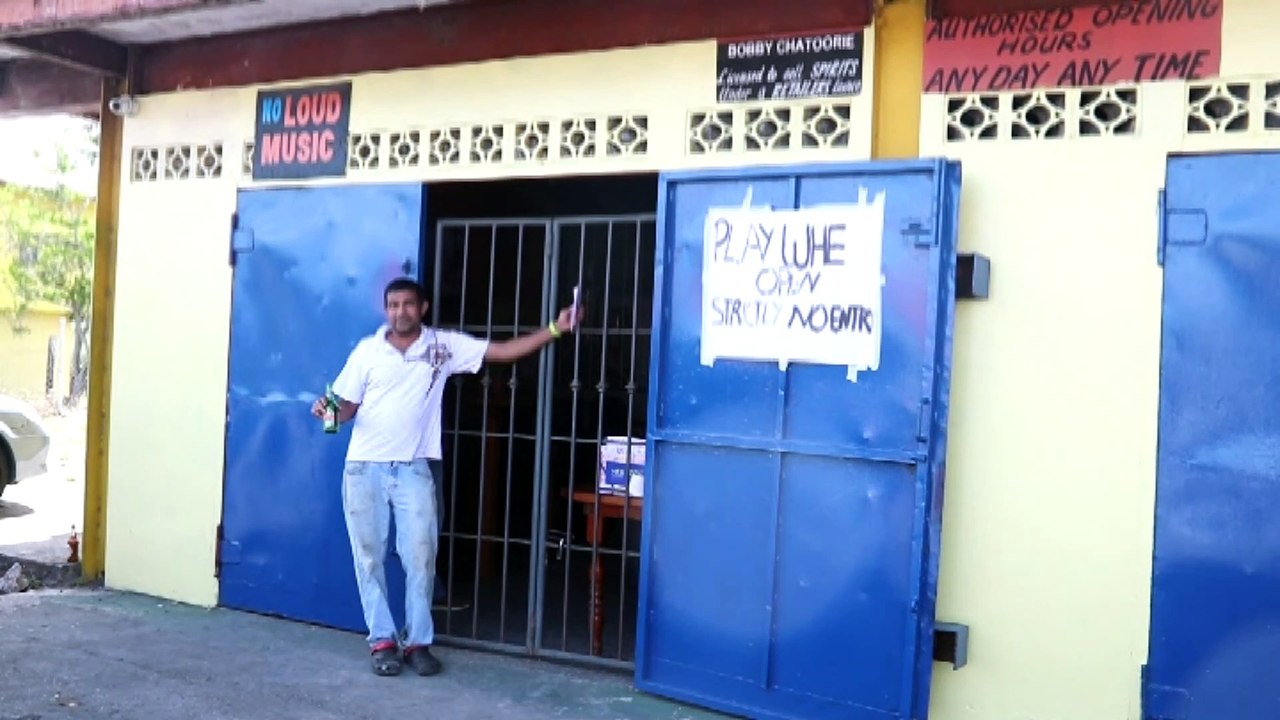 MOST SOUTH BARS CLOSED
