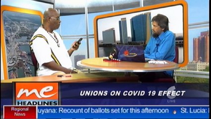Unions on COVID19 Effect