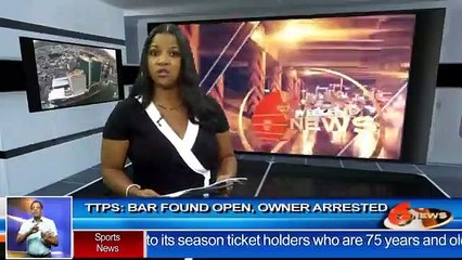 TTPS: Bar found open, owner arrested