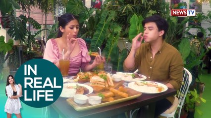 IRL: Gabbi  Garcia and Khalil Ramos visit Greenhouse Café!