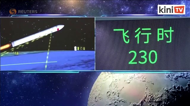 China lancar kapal angkasa robotik ke bulan