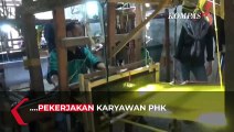 Pengrajin Sarung di Pemalang Tampung Ratusan Korban PHK