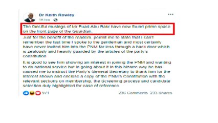 BAKR SAYS PM INVITED HIM. PM SAYS NO.