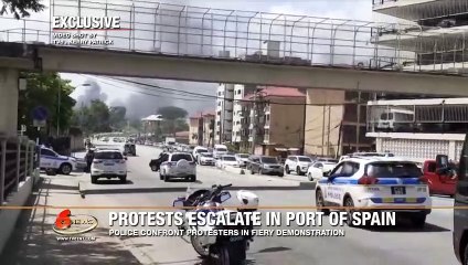 Protest in Port of Spain #4