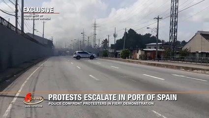 Protest in Port of Spain #1