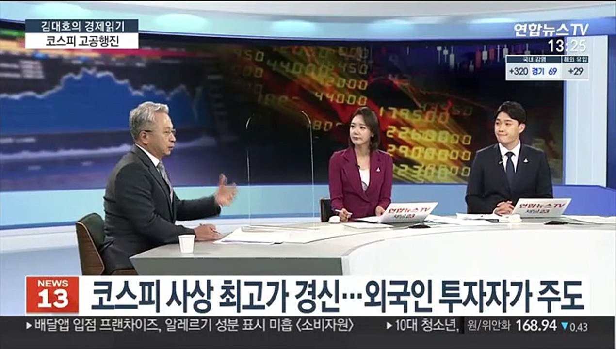 [김대호의 경제읽기] 코스피, 장중 사상 최고치 경신…'랠리' 배경은?