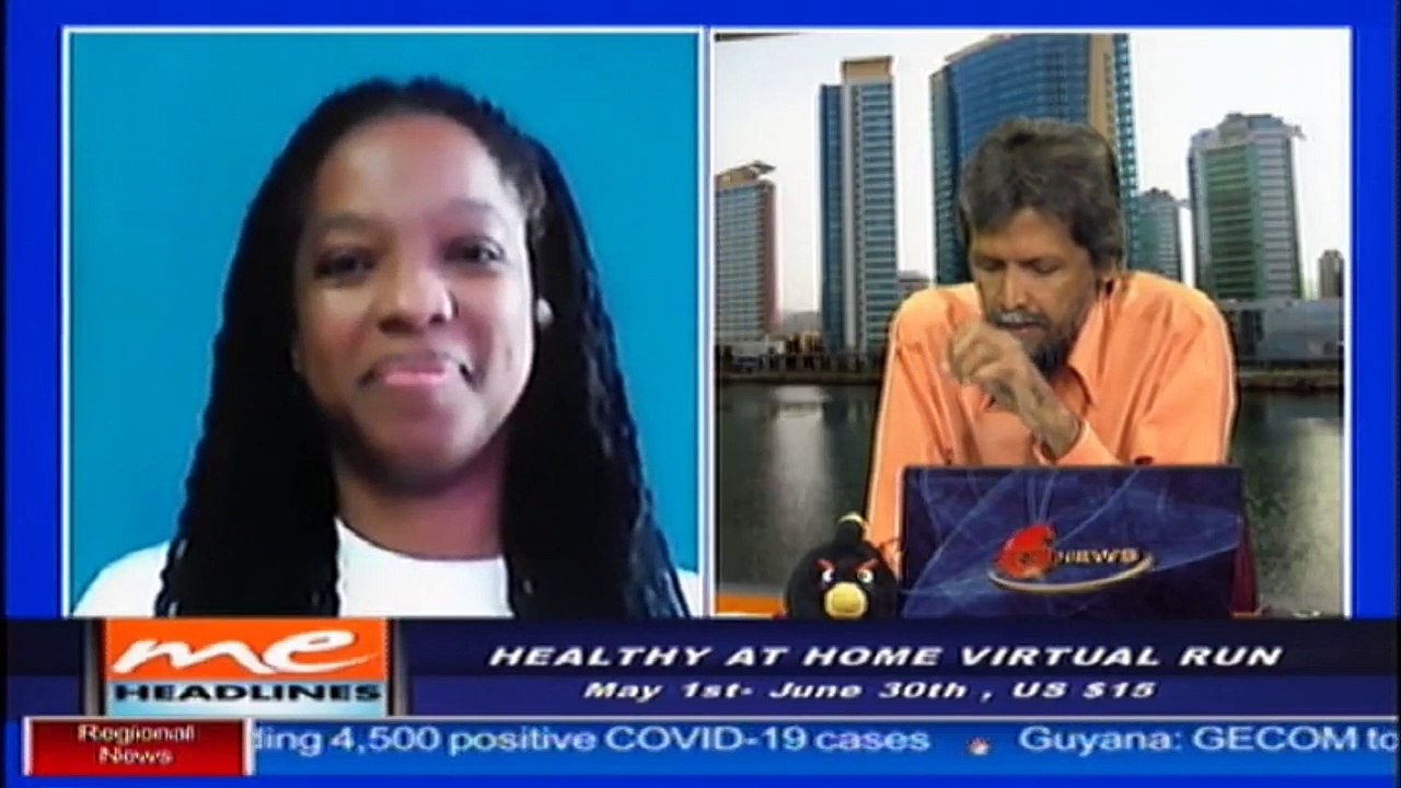 Healthy at home virtual run