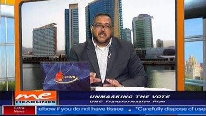 Unmasking the vote- UNC Transformation Plan