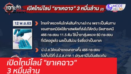 เปิดไทม์ไลน์ "ยาเคฉาว" 3 หมื่นล้าน : เจาะลึกทั่วไทย (24 พ.ย. 63) ช่วงที่ 2