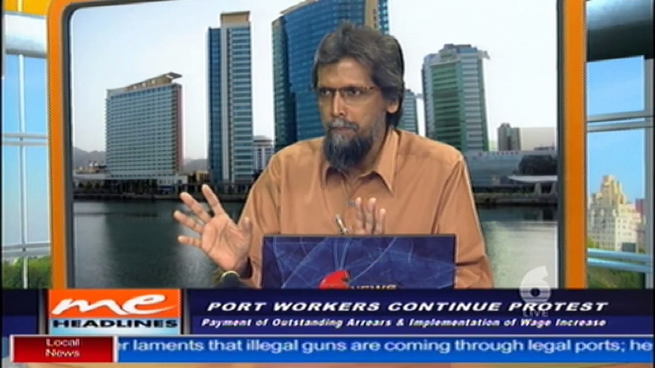 4 - Port Workers continue protest: Part 1 of 2