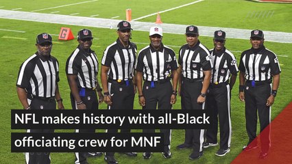 NFL makes history with all-Black officiating crew for MNF, and other top stories in general news from November 24, 2020.