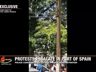 Protest in Port of Spain #3