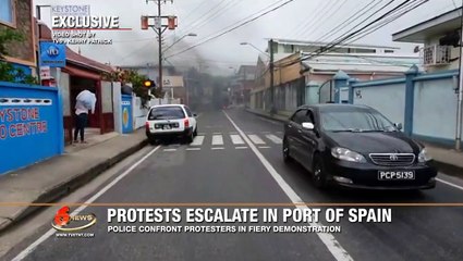 Protest in Port of Spain #11