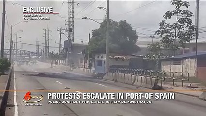 Protest in Port of Spain #10