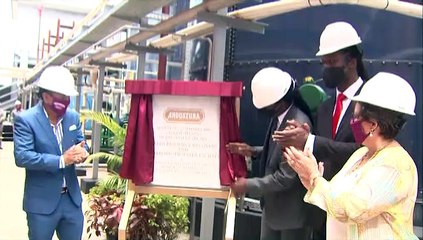 Angostura Water Treatment Plant Opened