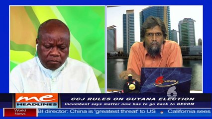 6 - CCJ rules on Guyana Election: Part 1 of 3