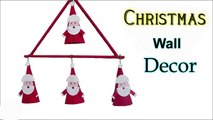 DIY Santa Claus Wall Hanging | Christmas Wall Decor Ideas | Christmas Paper Crafts | Paper Craft Ideas for Christmas Decorations 2020