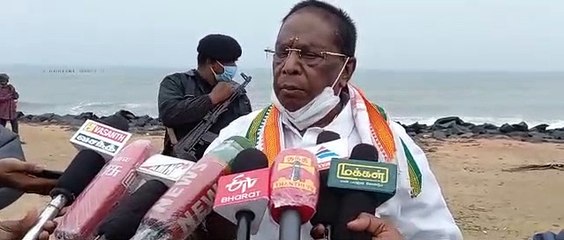 நிவர் புயல் : முன்னெச்சரிக்கை நடவடிக்கைகள் குறித்து பேசிய புதுச்சேரி முதல்வர் நாராயணசாமி - வீடியோ