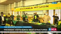 Ramaphosa visits NW ANC structures