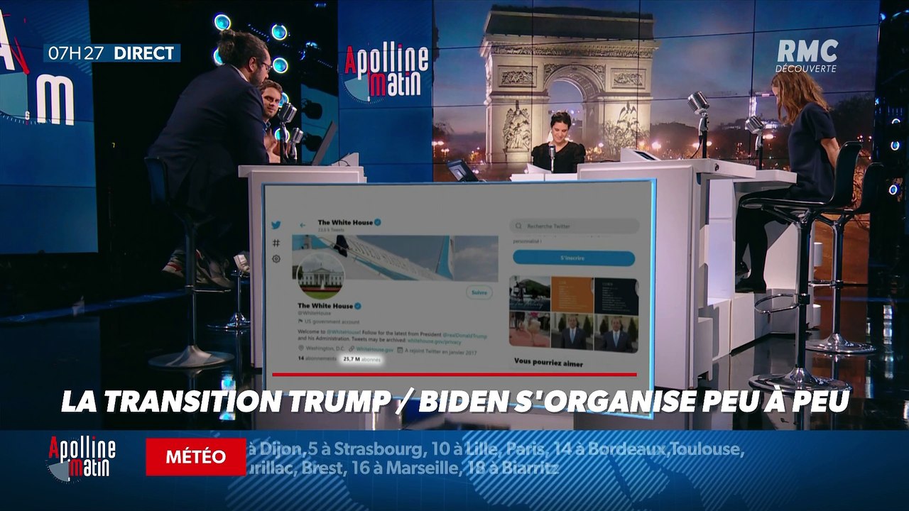 #Magnien, la chronique des réseaux sociaux : La transition Trump / Biden s'organise peu à peu - 24/11