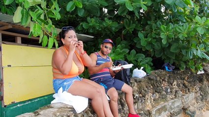 Tobago Beach Bathers