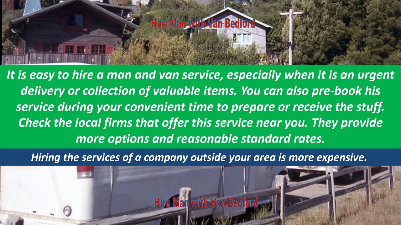 man with van bedford