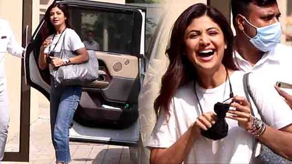 Shilpa Shetty Snapped at Shabir Khan Office Andheri | FilmiBeat