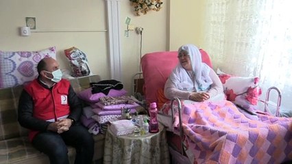 KASTAMONU - Yatalak emekli öğretmene duygulandıran ziyaret