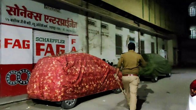 नाइट कर्फ्यू में पुलिस ने दौड़ाया तब माने लोग, तोड़ रहे थे नियम