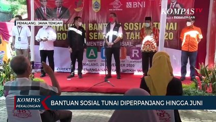 Bantuan Sosial Tunai Diperpanjang Hingga Juni 2021