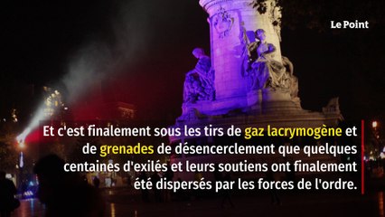 Évacuation de migrants à République : Darmanin évoque des images « choquantes »