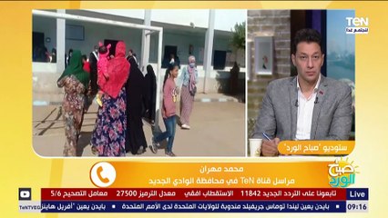 مراسل "تن" بالوادي الجديد : لجان الانتخابات شهدت أقبال ملحوظ وسط التزام من المواطنين