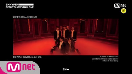 Invitation to ENHYPEN DEBUT SHOW   DAY ONE l 11.30(Mon) 8PM(KST) Mnet