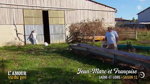 Jean-Marc et Françoise de L'amour est dans le pré donnent de leurs nouvelles dans L'amour vu du pré , sur M6