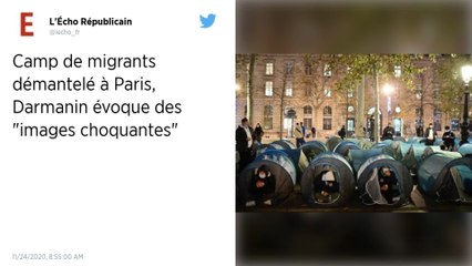 Un nouveau camp de migrants au cœur de Paris aussitôt violemment démantelé
