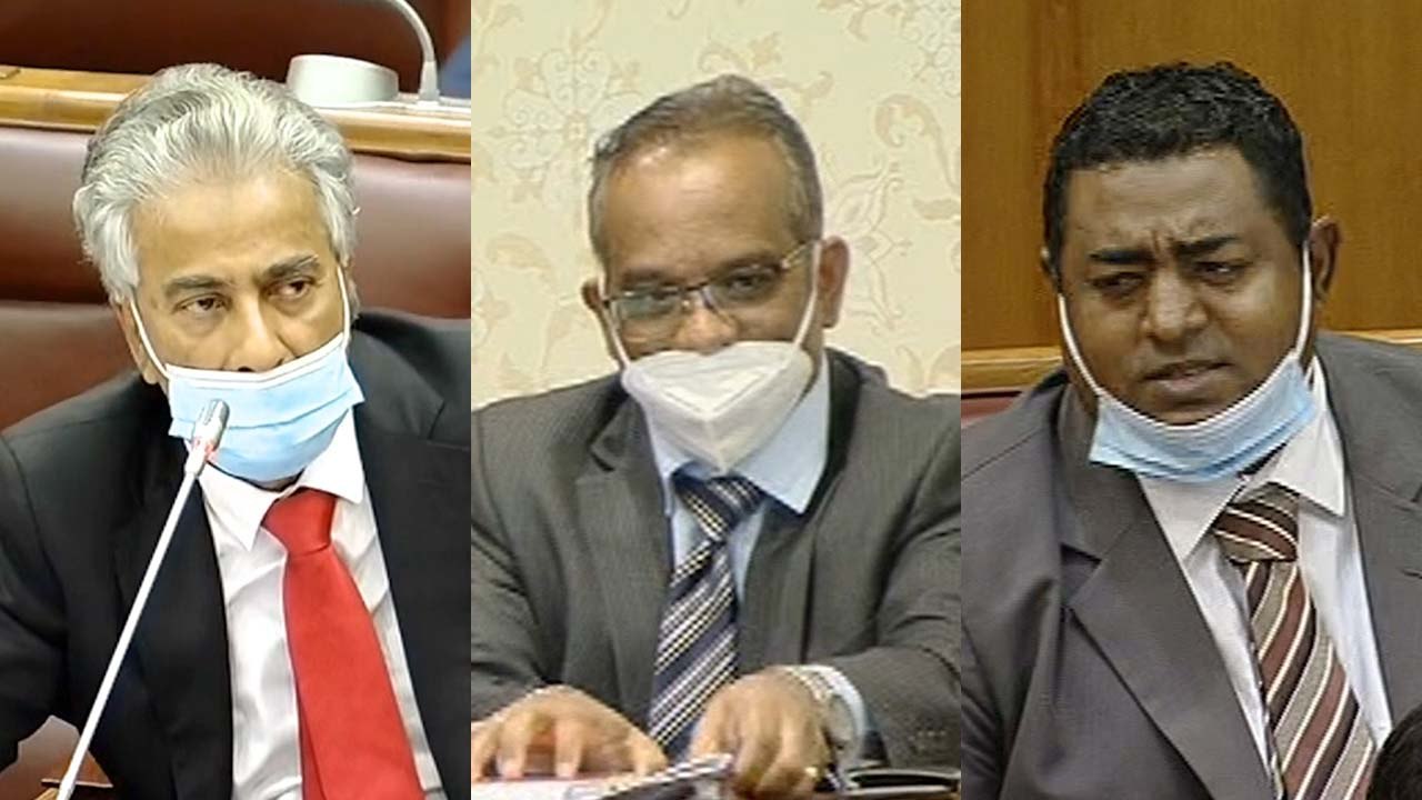 PMQT : le leader de l’Opposition, Arvin Boolell et les députés Nuckcheddy et Armance expulsés