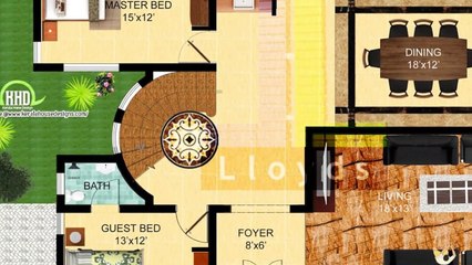Bedroom Bungalow Floor Plans