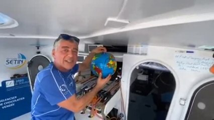 Groupe Sétin passage de l'équateur - Vendée Globe, 23 novembre 2020