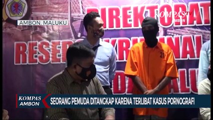 Seorang Pemuda Ditangkap Karena Kasus Pornografi
