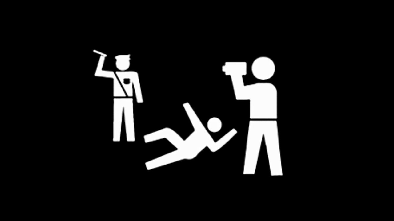 Flouter les policiers sur les video