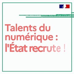 Talents du numérique : l’État recrute !
