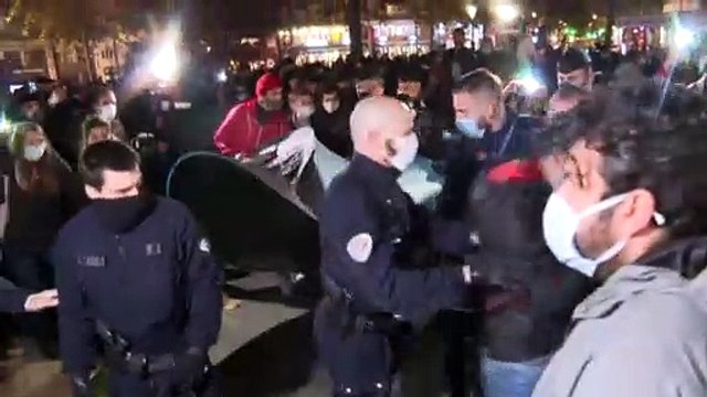 Париж: ликвидация лагеря мигрантов вызвала протесты