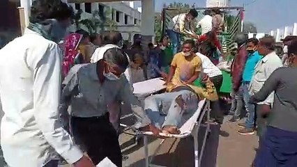 यात्री बस और आयशर की भिड़ंत एक दर्जन से ज्यादा घायल, एक की मौत